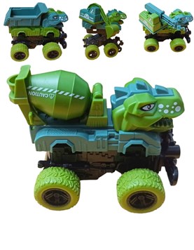 852 CAMION MOSNTER DINO DE CONSTRUCCION X 12 PCS EN CAJA DISPLAY