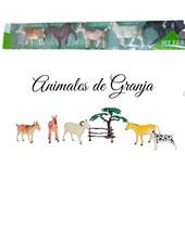 C967-1 ANIMALES DE GRANJA GRANDE X5