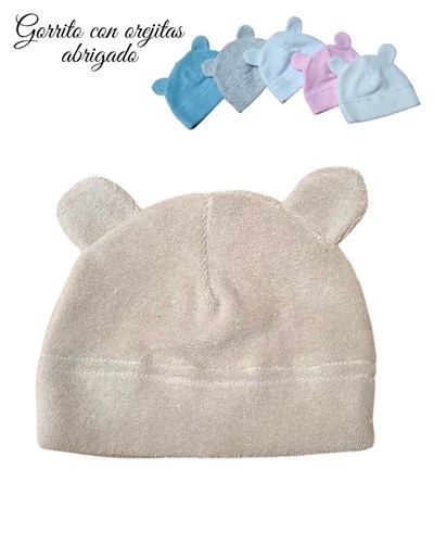 GORRO CON OREJAS. PICOLO