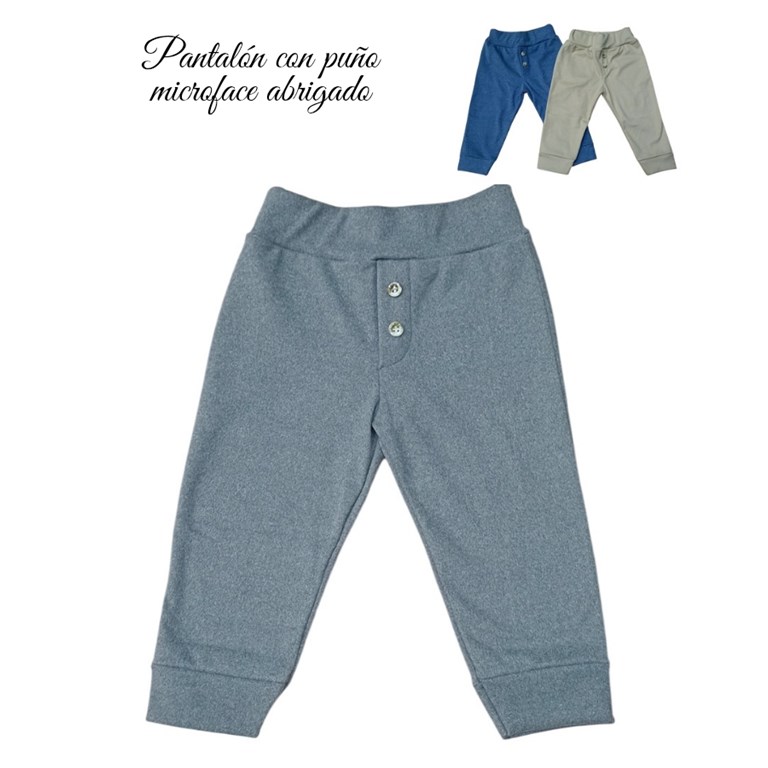 Pantalón con puño. Picolo