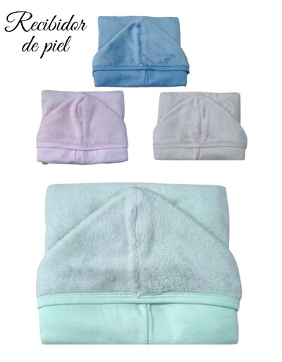 mantilla con capucha forrada. Picolo