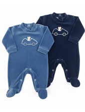 ENTERITO CON PIE DE PLUCHS PARA BEBE. PICOLO