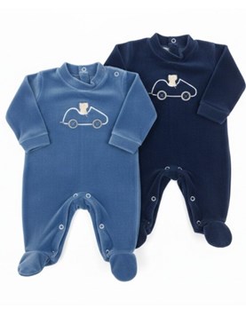 ENTERITO CON PIE DE PLUCHS PARA BEBE. PICOLO