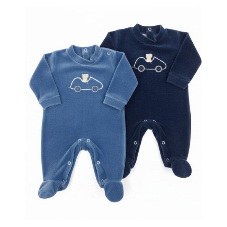 ENTERITO CON PIE DE PLUCHS PARA BEBE. PICOLO