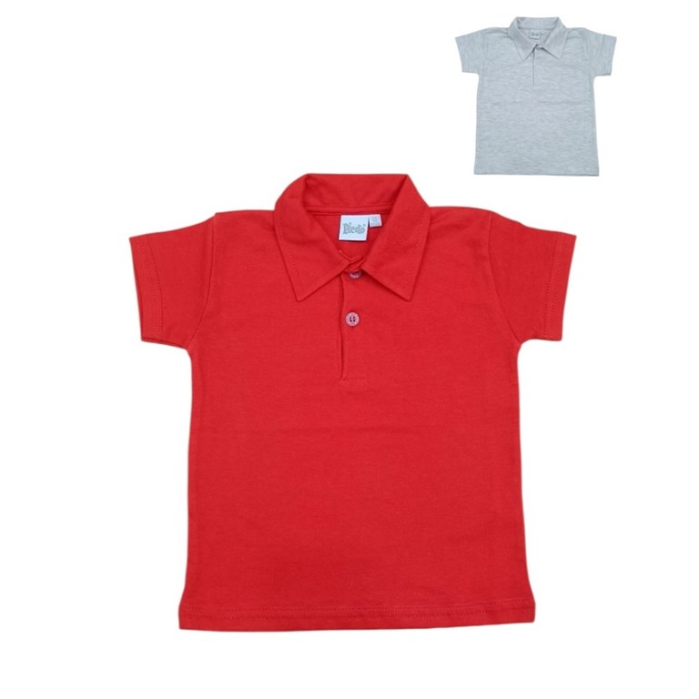 Chomba cuello camisa para bebes.Piccolo