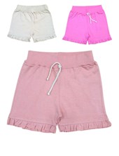 Short de beba con voladitos liso.Piccolo