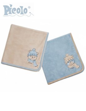 MANTILLA DOBLE DE PLUSH - JERSEY. PICOLO