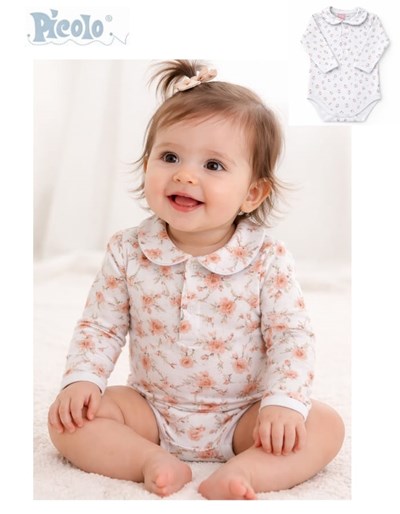 Body cuello para bebe.Piccolo