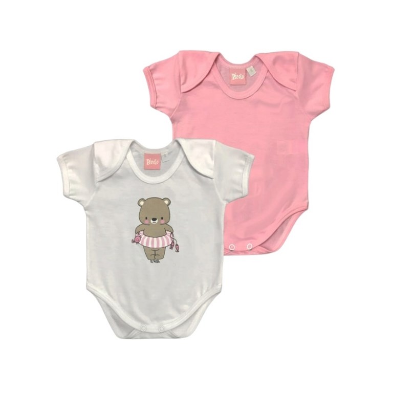 SET 2 BODYS ESTAMPADOS BEBE PICCOLO