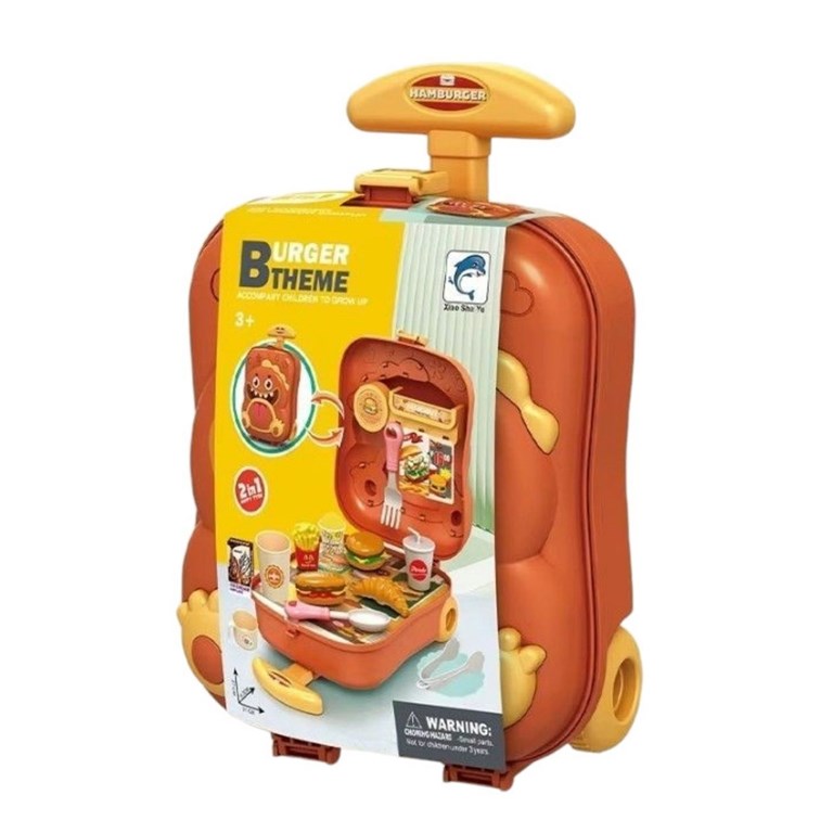 628-44 Valija hamburgueseria para niños.Priori