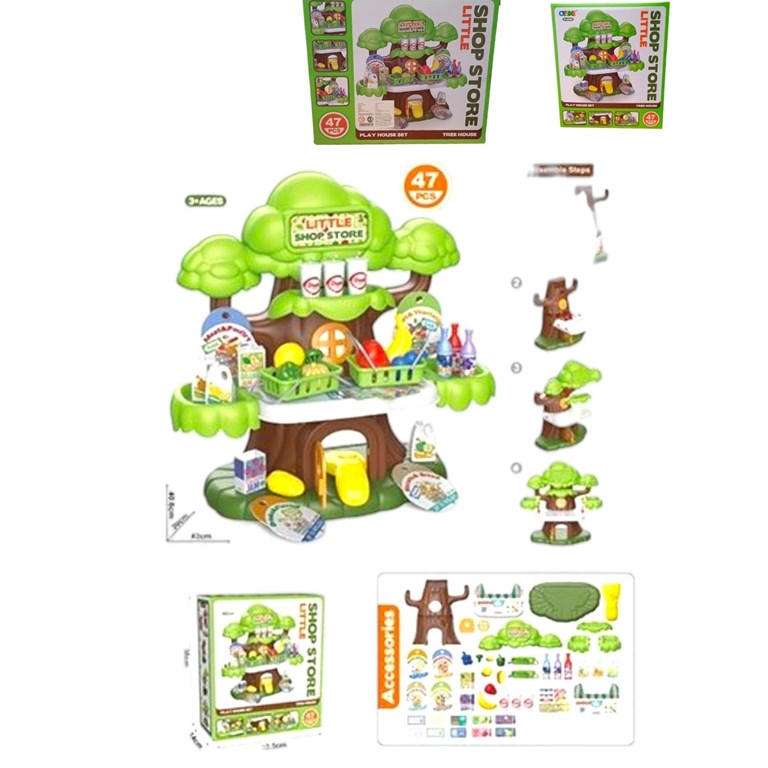 Casa del arbol supermercado.Priori