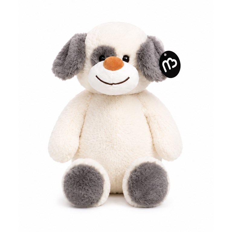 PELUCHE 30CM PERRO MANCHA. PRIORI