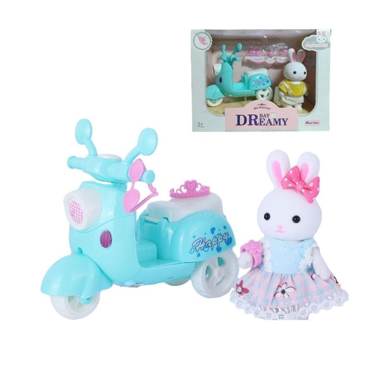 OT1211495 SET INFANTIL MOTO Y CONEJITO. PRIORI