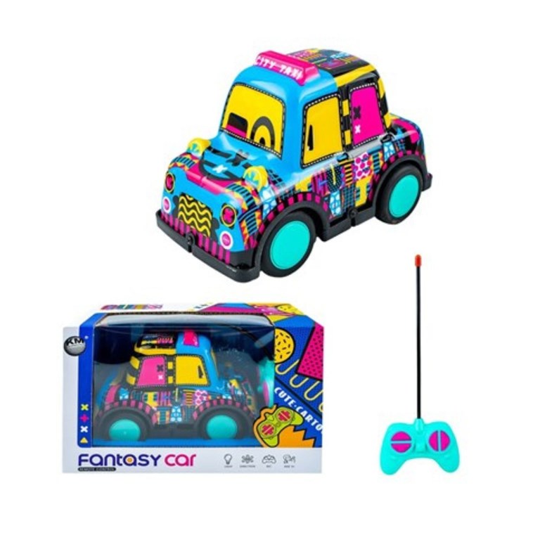 AUTO A CONTROL REMOTO INFANTIL MULTICOLOR. PRIORI