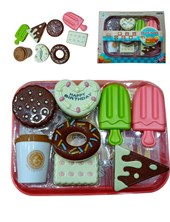 Set de fast food en caja.Priori