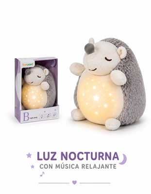 CR403565 LUZ NOCTURNA CON MÚSICA RELAJANTE (ERIZO). PRIORI