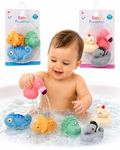 CR403817 ANIMALITOS DE VINILO CON CHORRO DE AGUA. PRIORI