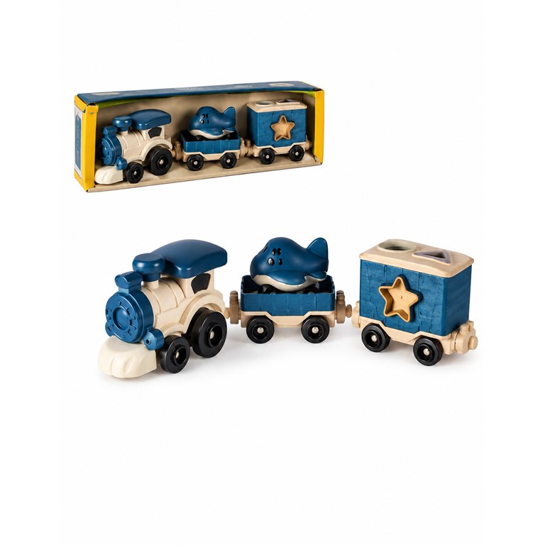 CR403978 TRÁILER DE LOCOMOTORA DE DIBUJOS ANIMADOS A  FRICCIÓN. PRIORI