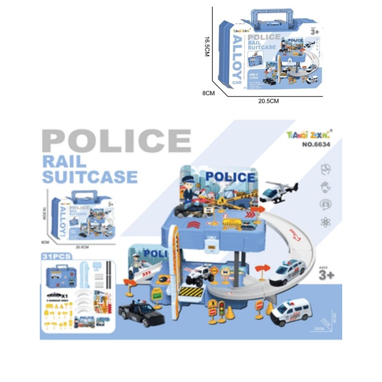 Valija de estacion de policias.Priori