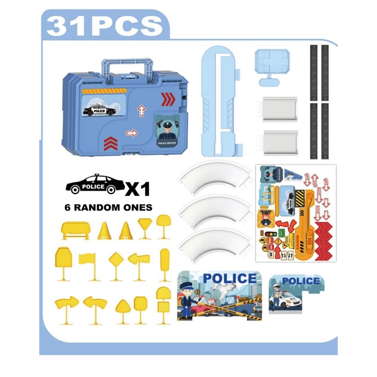 Valija de estacion de policias.Priori