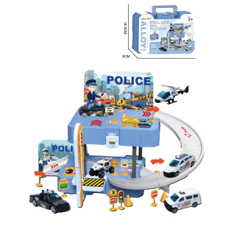 Valija de estacion de policias.Priori