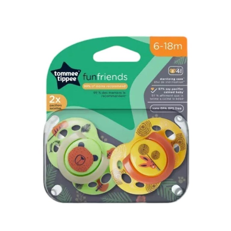 CHUPETE X2 6/18 M FUN FRIENDS TOMME TIPPEE