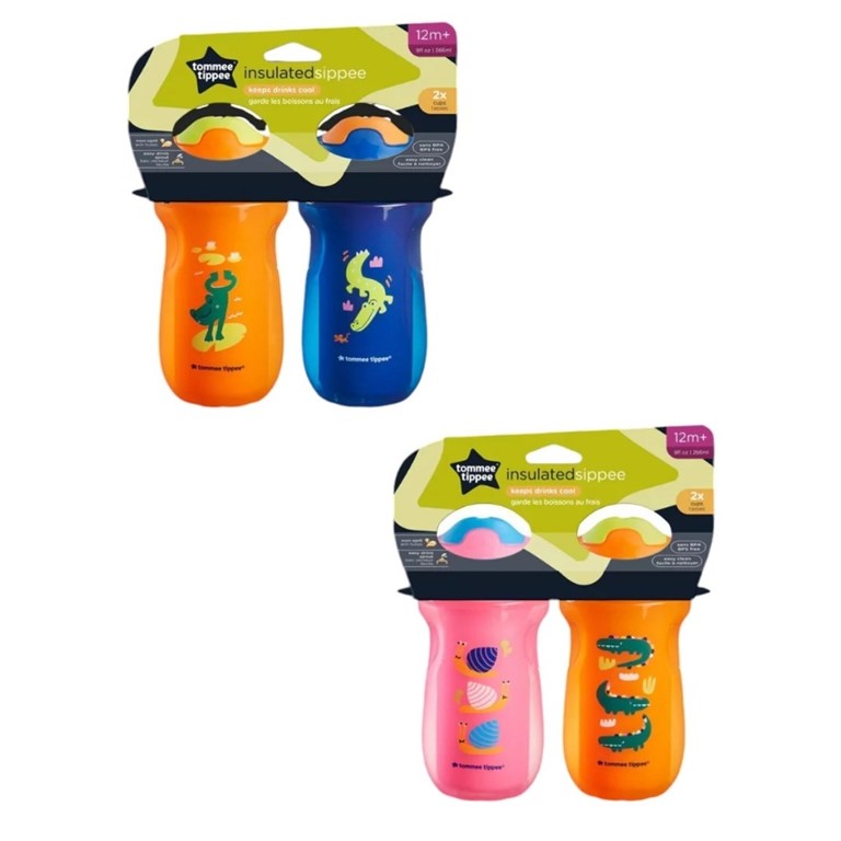 VASO x2 SIPPEE CUP TÉRMICO 260 ML. TOMMEE TIPPEE