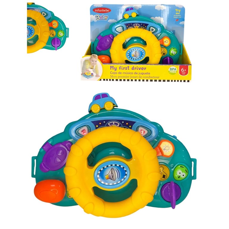 VOLANTE MUSICAL PARA BEBES PRIORI
