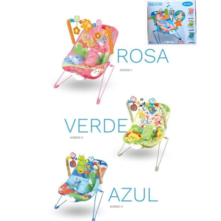 MECEDORA CON JUGUETES Y SONIDO. PRIORI