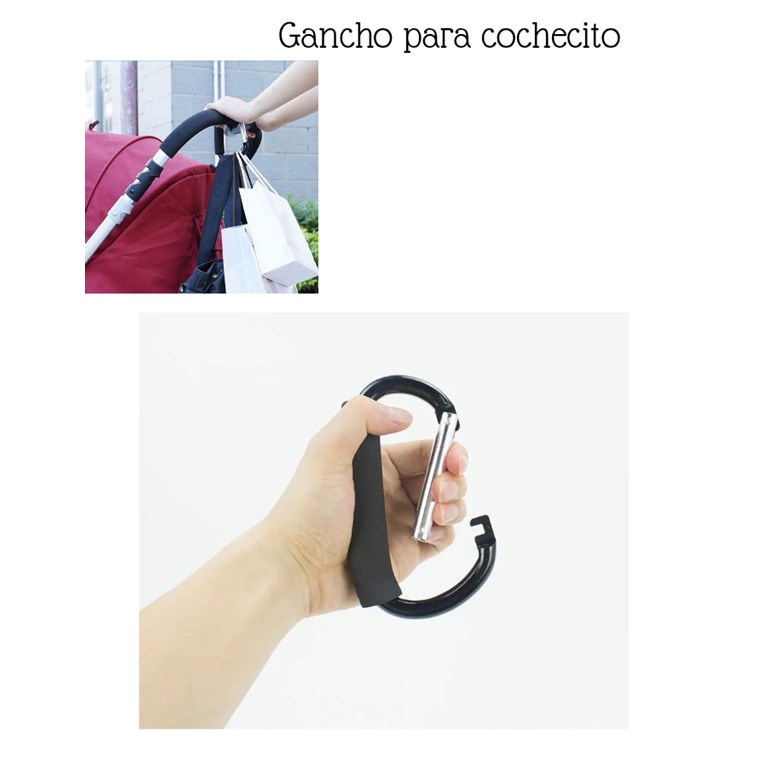 Gancho para cochecito.Priori