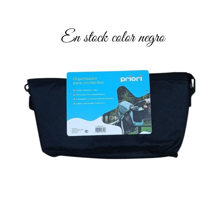 Organizador de cochecito,medidas 33x16x8.5 cm.Priori