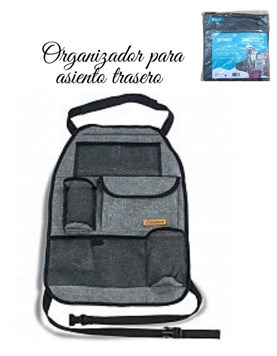 Organizador para asiento trasero 39x54 cm.Priori