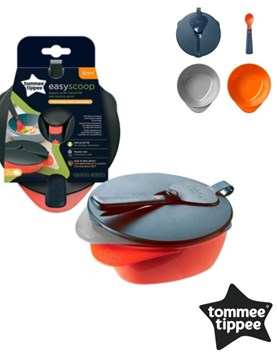 BOWLS X2 Y CUCHARA +6 EASYSCOOP TOMMEE TIPPEE