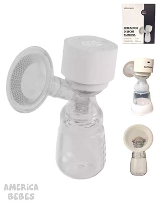 SACALECHE ELECTRICO NUCLEO INTEGRAL  + MAMADERA 150 ML. (COMPATIBLE CON MAMADERAS DE AVENT NATURAL Y CLASSIC). ALLTOMON