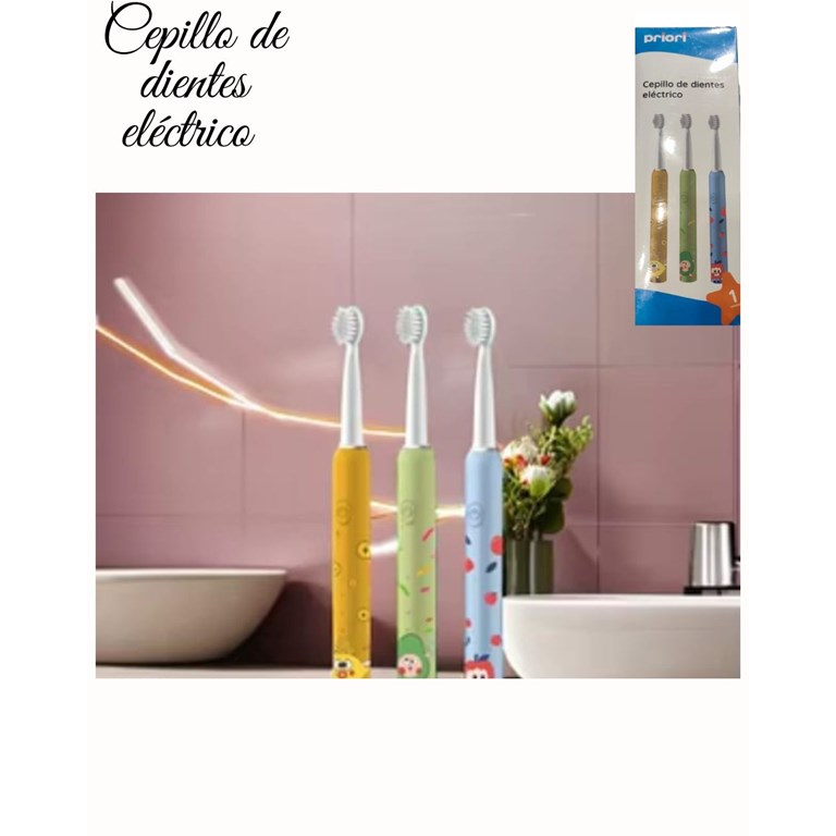 CEPILLO DE DIENTES ELECTRICO PARA  6 MESES O MAS . PRIORI