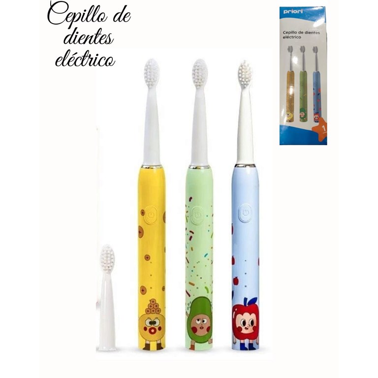 CEPILLO DE DIENTES ELECTRICO PARA  6 MESES O MAS . PRIORI