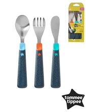 CUCHARA TENEDOR Y CUCHILLO +12 M TOMMEE TIPPEE