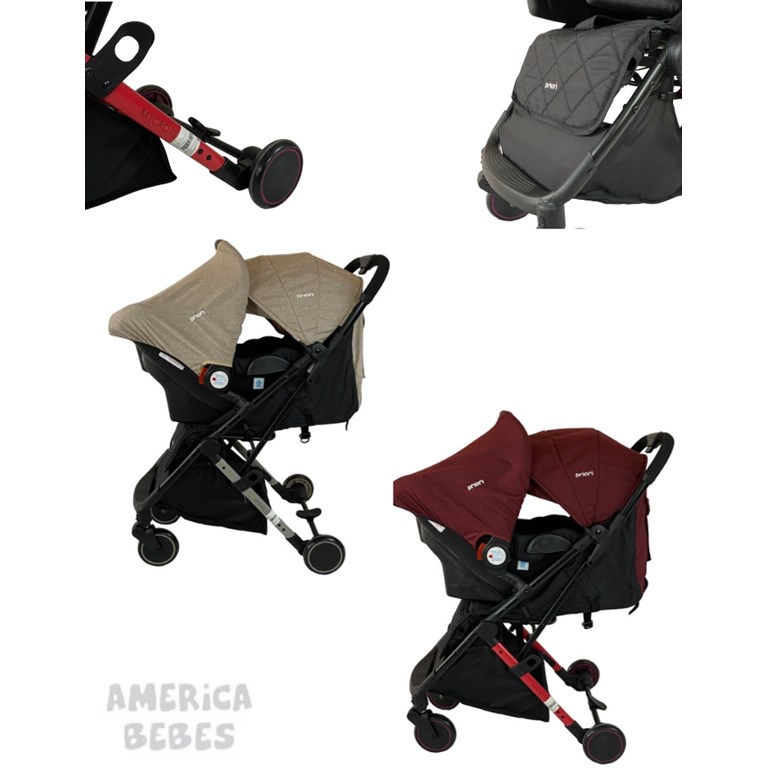 COCHE COMPACTO TRAVEL SYSTEM  (CON HUEVITO) MODELO: MYCRO ST PRIORI