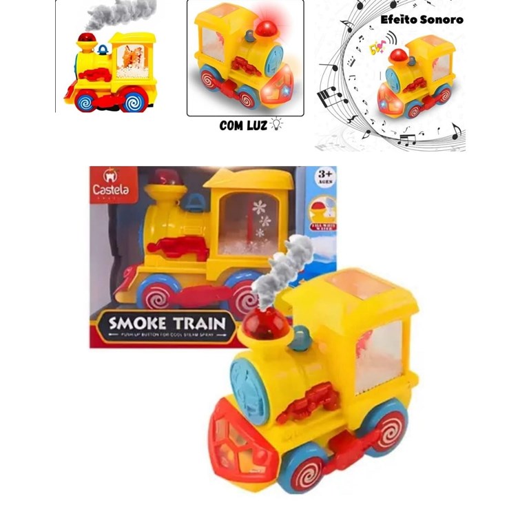 Tren con vapor.Priori