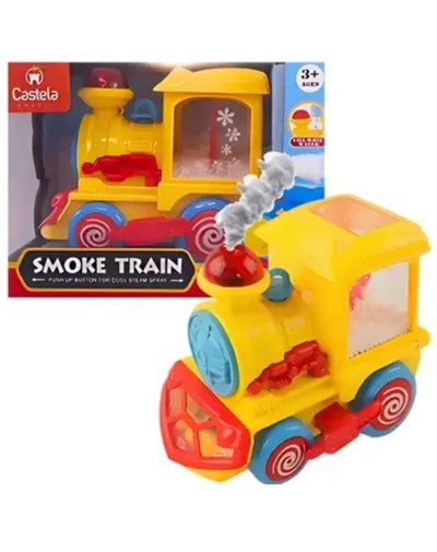 Tren con vapor.Priori