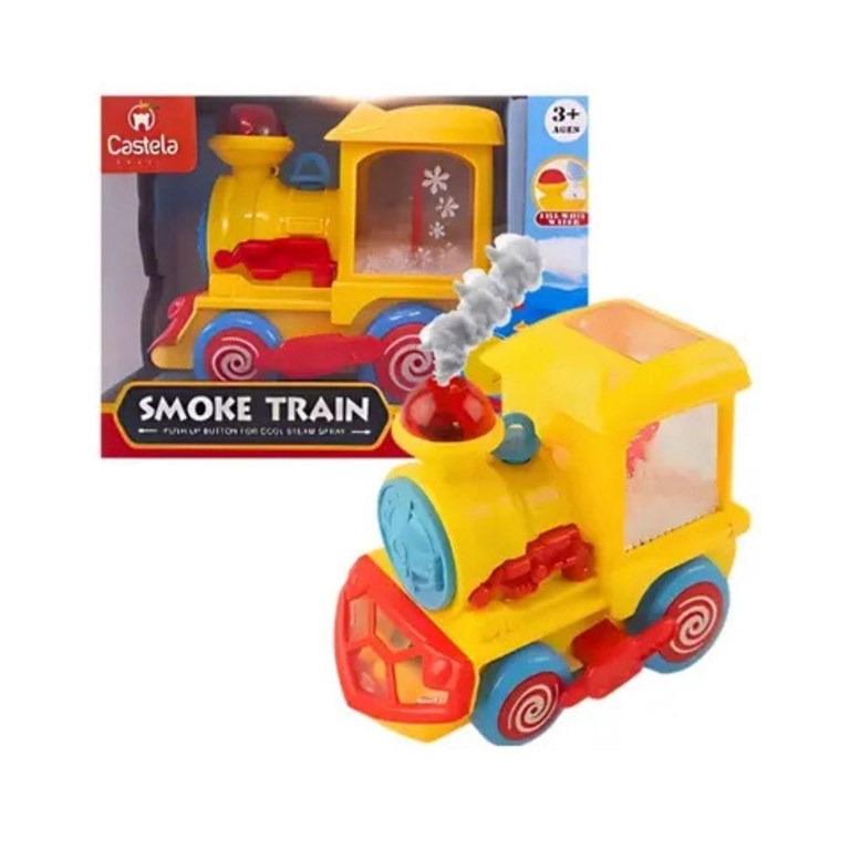 Tren con vapor.Priori