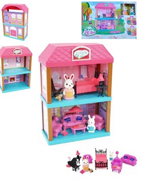 PDH774272 CASITA DE FAMILIA DE CONEJOS 2 NIVELES. PRIORI