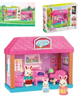 CASITA DE FAMILIA DE CONEJOS. PRIORI