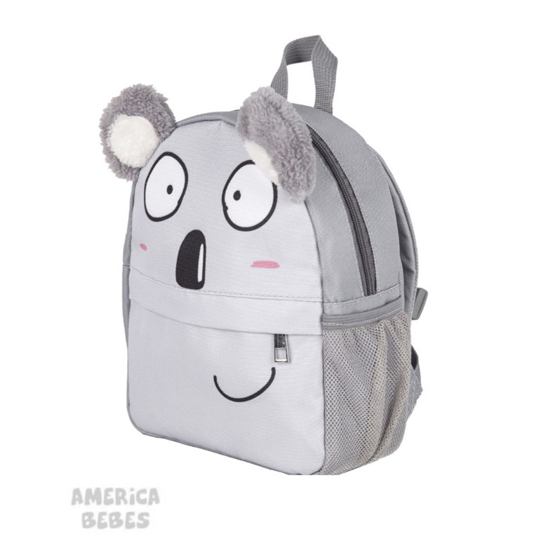 MOCHILA  INFANTIL CON ARNES Y CORREA KOALA