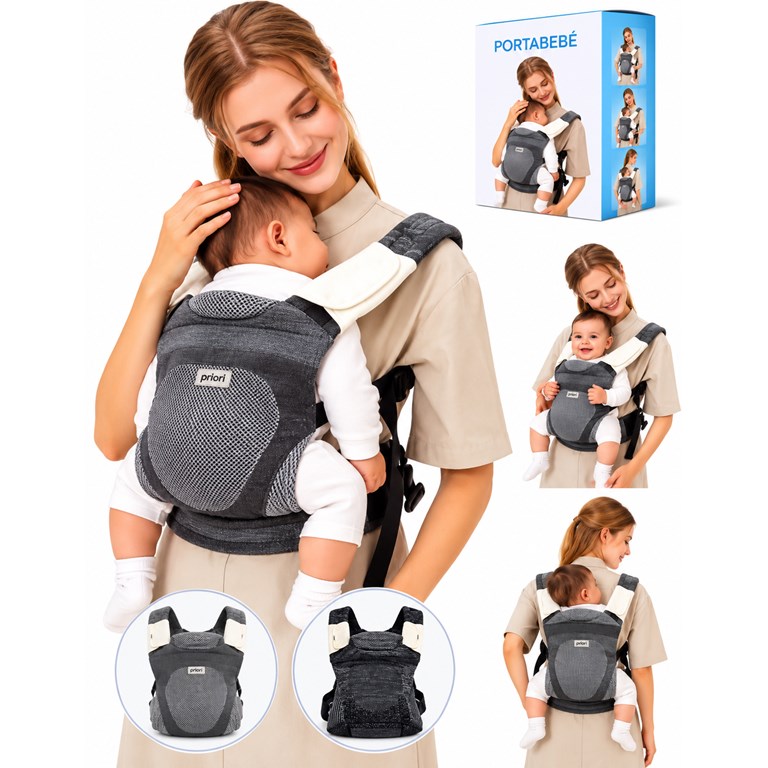 MOCHILA PORTA BEBE LIVIANA. PRIORI