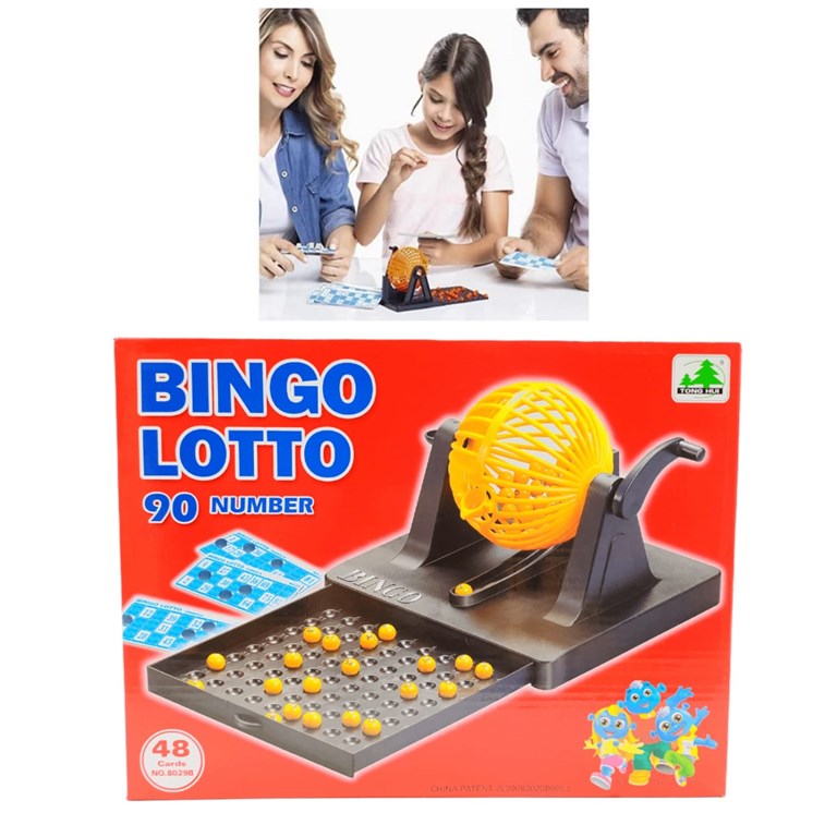 Bingo con bolillero.Priori