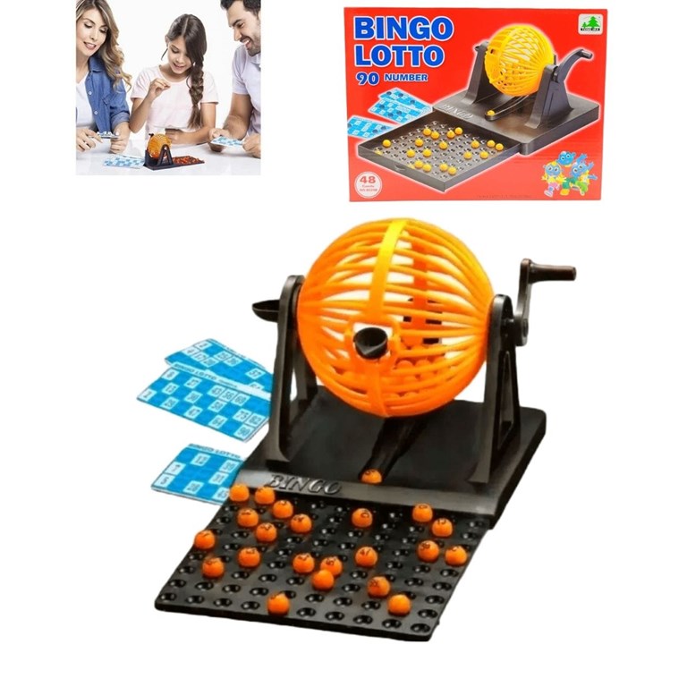 Bingo con bolillero.Priori
