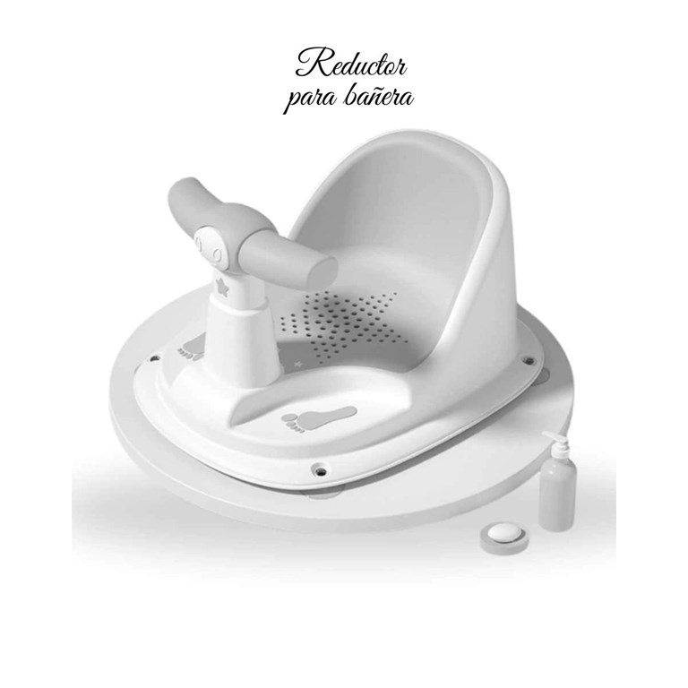 ASIENTO REDUCTOR DE BAÑERA LISO Y ESTAMPADO. PRIORI