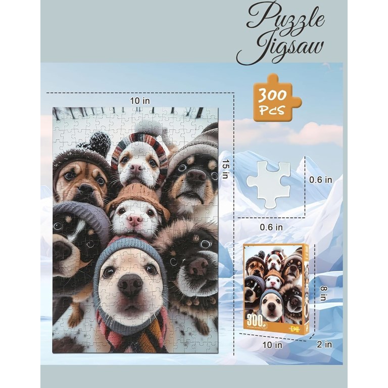 Rompecabezas de perritos.Priori