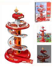 MT1109742 PARKING PARA NIÑOS CON 26 PIEZAS LUZ Y SONIDO PRIORI